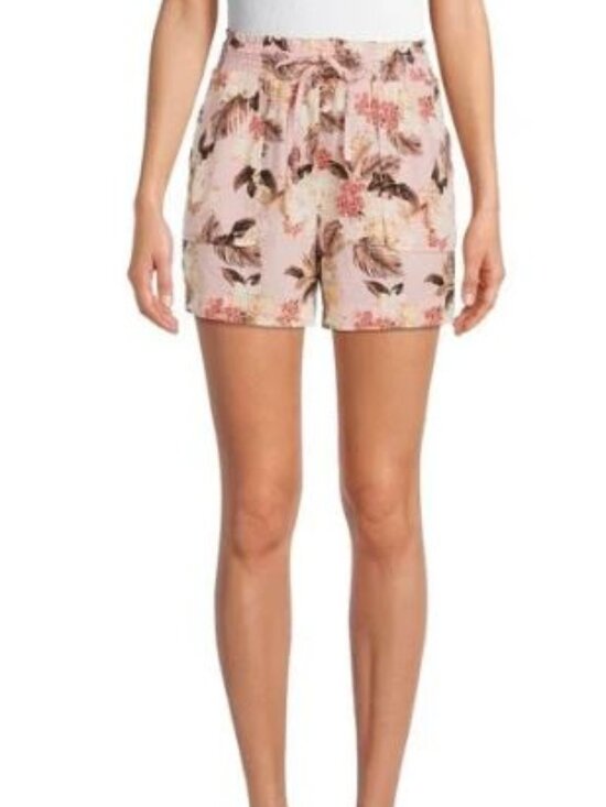 Time and Tru Pants - Time And Tru Tropical Floral Drawstring Shorts Sz S (4-6) **Fundraiser Item**